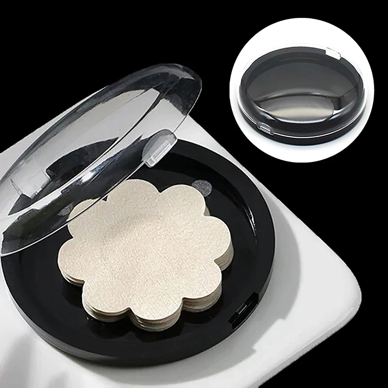 

Disposable Nipple Covers Breast Petals Flower Sticker Bra Pad Storage Box underwear small objects cosmetics household for Women