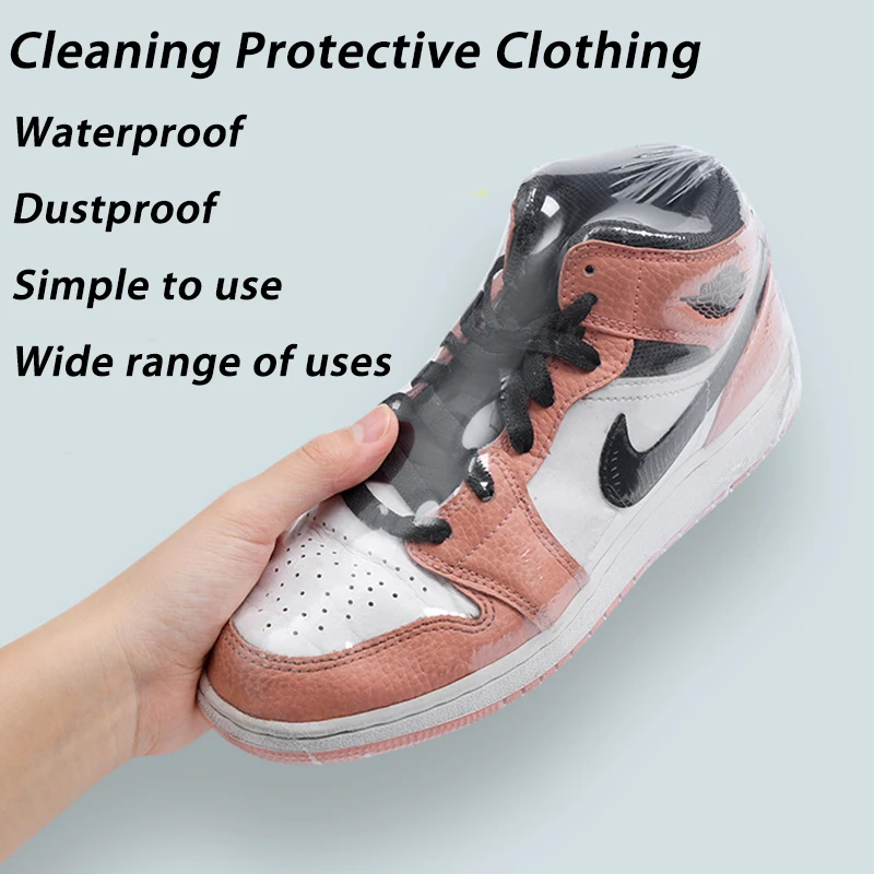 20pcs PVC Heat Shrink Film Wrap Retail Seal Packing Bag Clear Plastic Polybag Gift Cosmetics Packaging Pouch shoe Storage - купить по