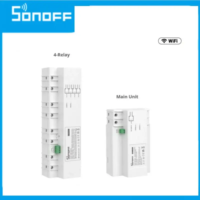 

SONOFF SPM 20A/Gang Overload Protection Energy Consumption Monitoring Smart Stackable Power Meter Support SD Card Data Storage