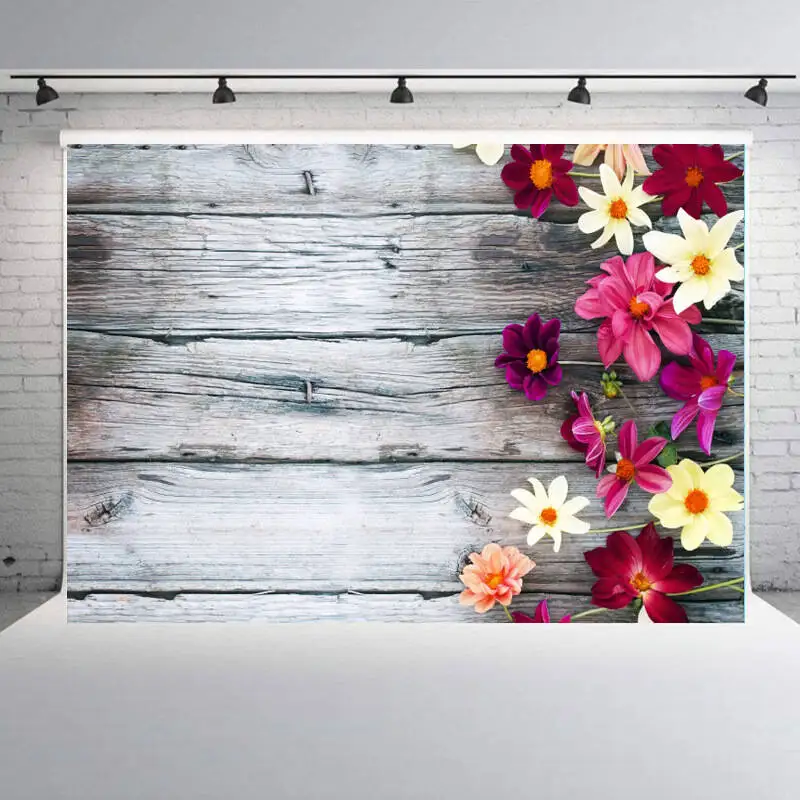 Деревянный фон для фотосессии