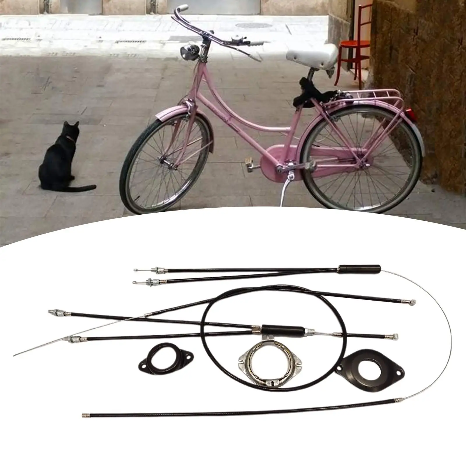 BMX гироскопические тормозные тросы вращающийся ротор полный комплект передний и