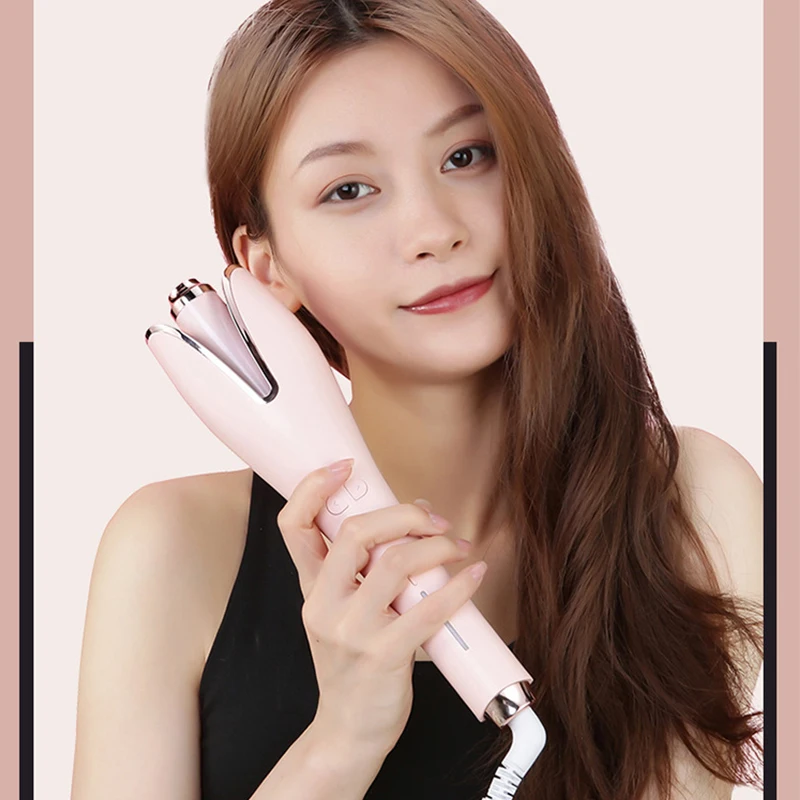 

Automatic Rotating Ceramic Hair Curler Electric Corrugation Curling Wand Hair Waver Styler Tool Professional Hair Curling Iron