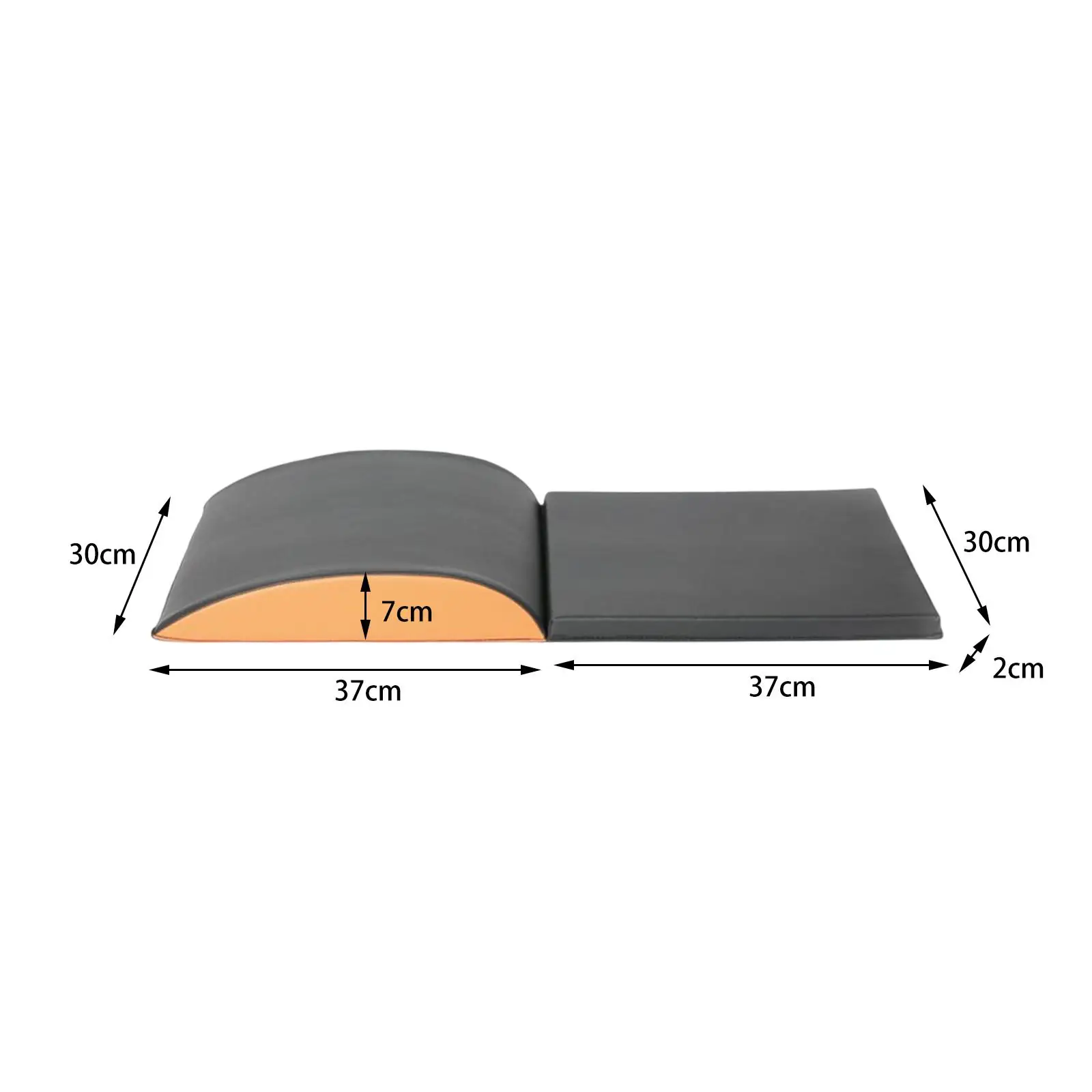 Ab Exercise Mat Abdominal Core Trainer Pad Back Support Stretches Muscles