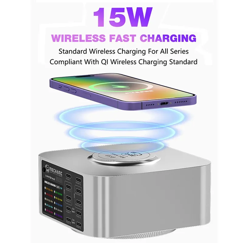 Многопортовое зарядное устройство MECHANIC X-Power Plus Max многофункциональная