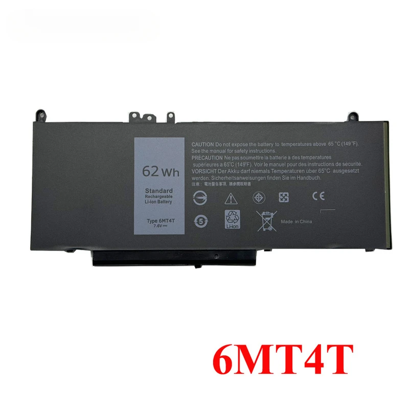 Фото Аккумулятор для ноутбука HC 6MT4T для DELL Latitude E5470 E5570 M3510 15.6 дюймов, 7V69Y TXF9M 79VRK 07V69Y №1