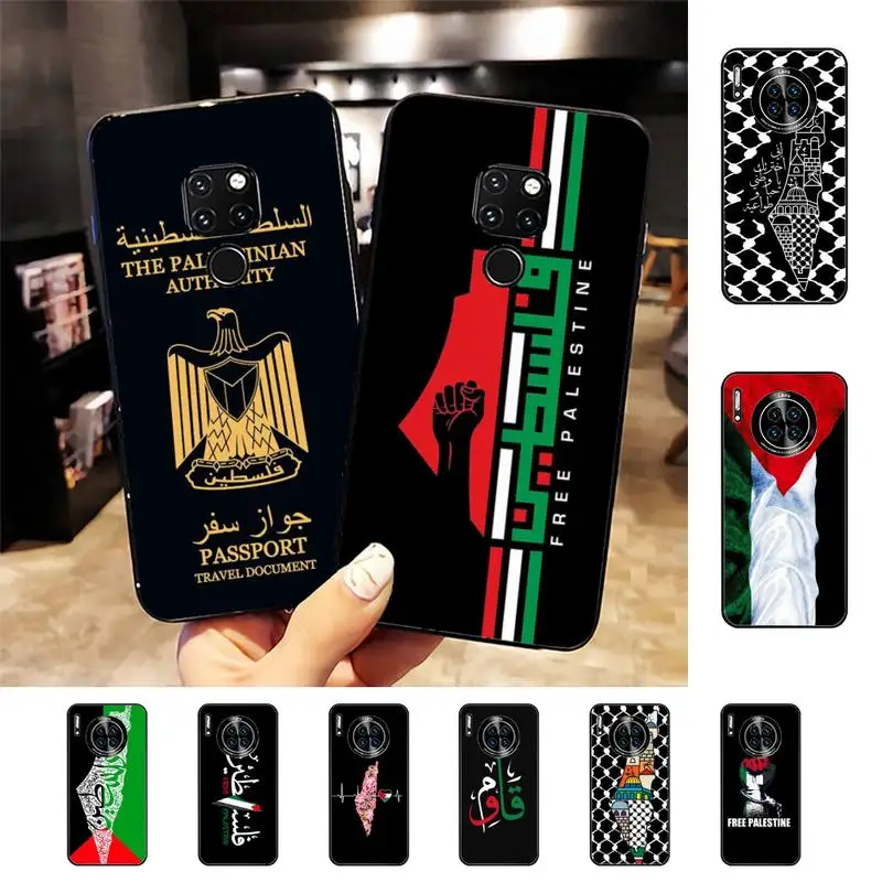 

Palestine Map Arabic Phone Case For Huawei Nova 3I 3E mate 20lite 20Pro 10lite Luxury funda case