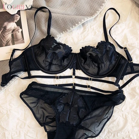 Logirlve Top Женское кружевное нижнее белье