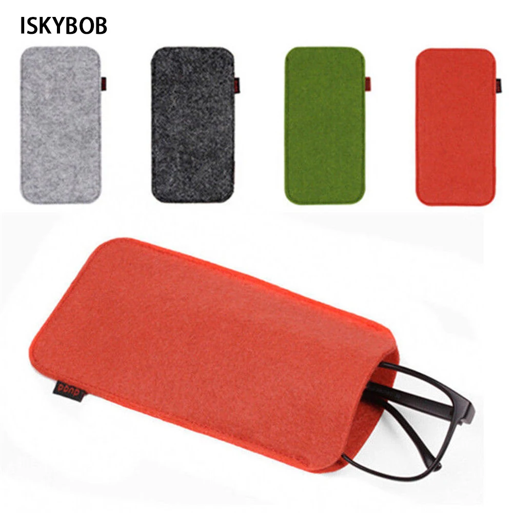 

Женский мягкий фетровый чехол для солнцезащитных очков