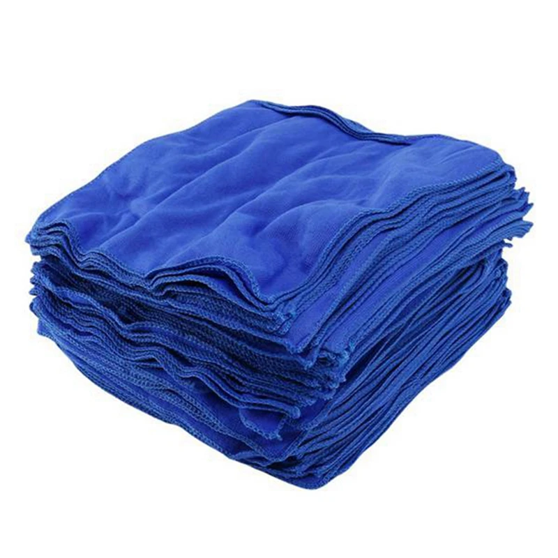 

50Pcs Microfiber Cleaning Auto Soft Cloth Washing Cloth Towel Duster 30X30cm Car Home Cleaning Microfiber Towels