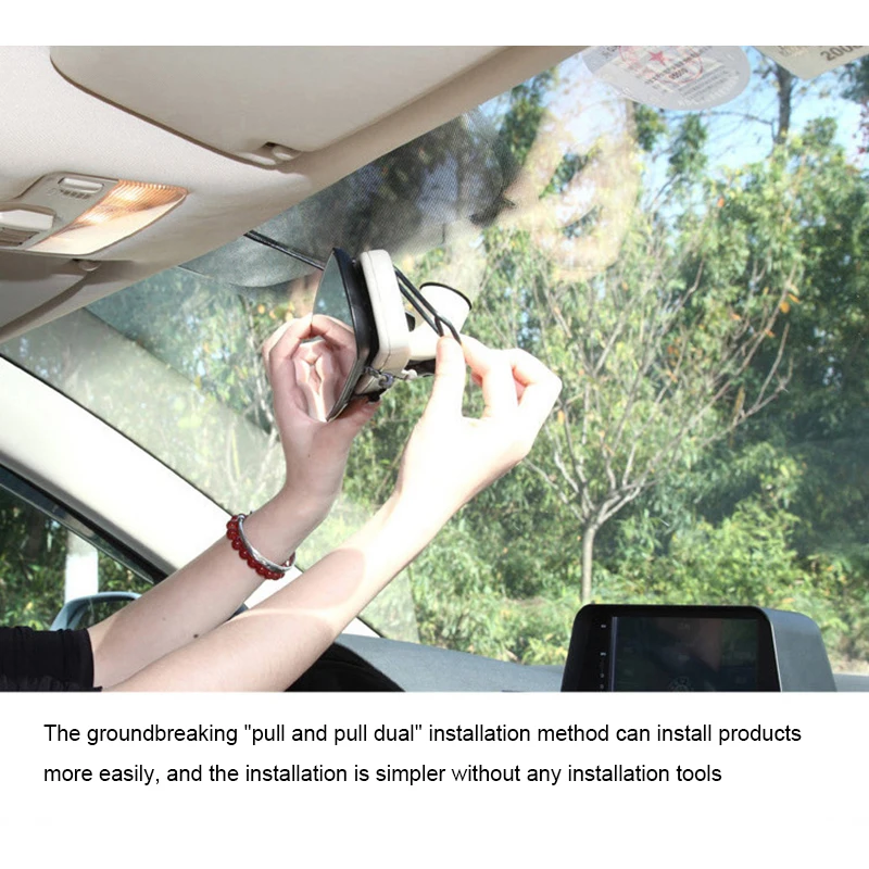 

Anti-scattering Technology Practical Car Camera Dashcam Loop Recording Rearview Mirror Dash Cam Easy To Install Drive Recorder