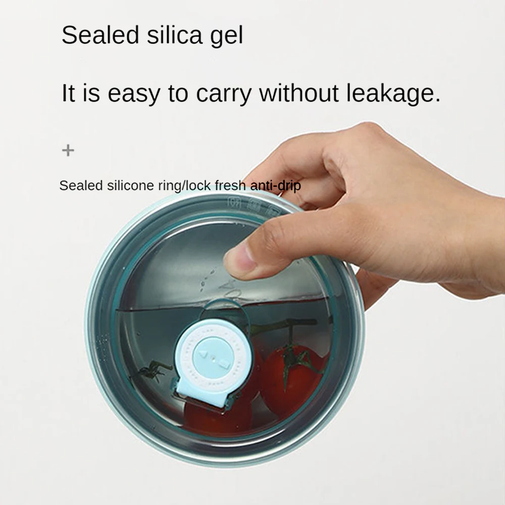 Лидер продаж круглая коробка из нержавеющей стали для сохранения свежести