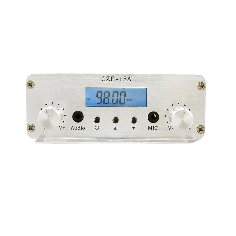 

3W/15W 88MHz~108MHz Stereo PLL Radio FM Broadcast Transmitter