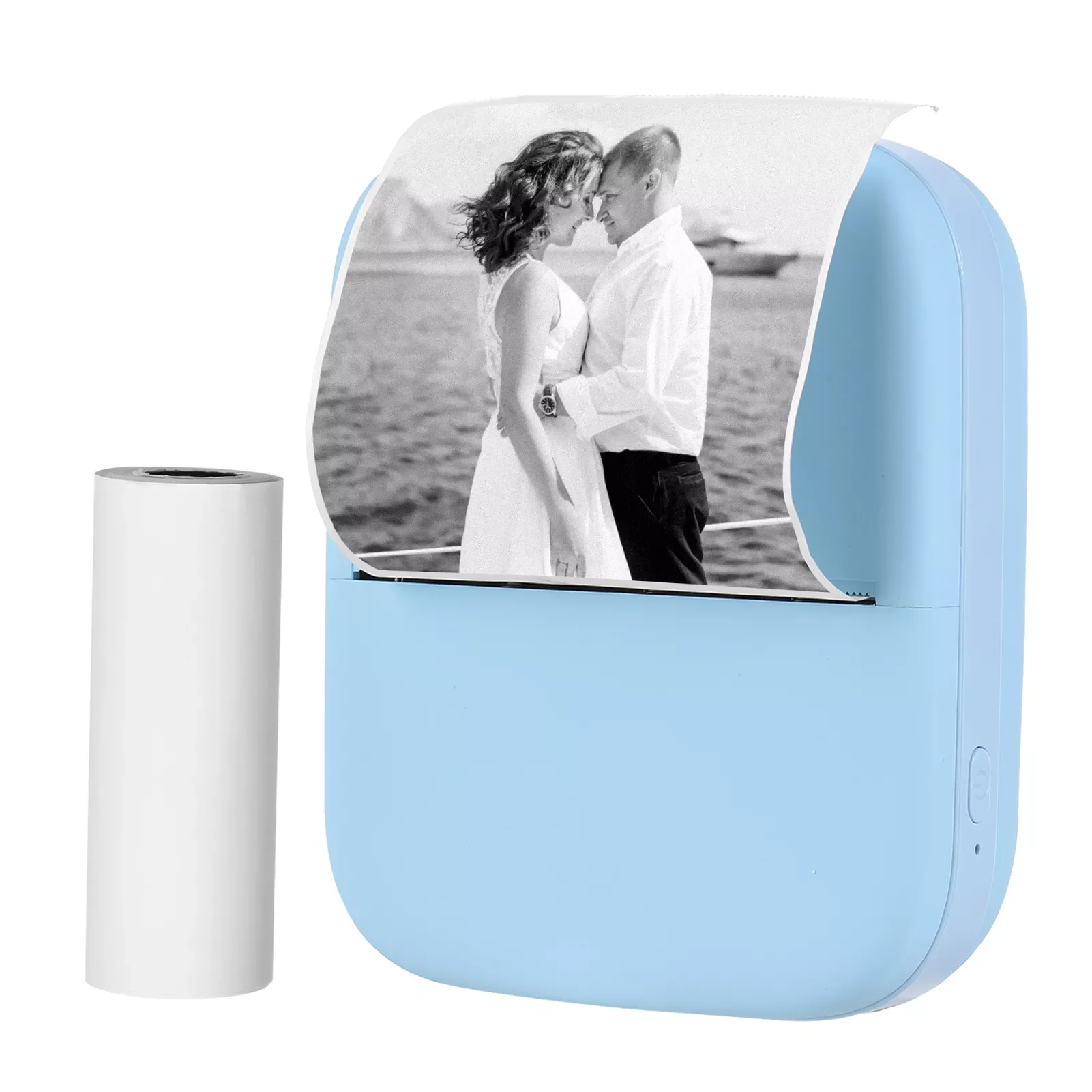 

X1 Mini Pocket Printer 80mm BT Wireless Thermal Photo Printer 300dpi Notes Lists Receipt Paper Printer Sticker Inkless Printing