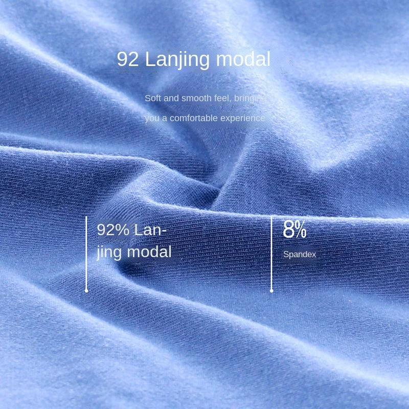 Underwear Men's Flat Angle Pants Belt Penis Hole Pure Cotton Men's Sexy Breathable Modal Bullet Separation Boxer Sports Shorts