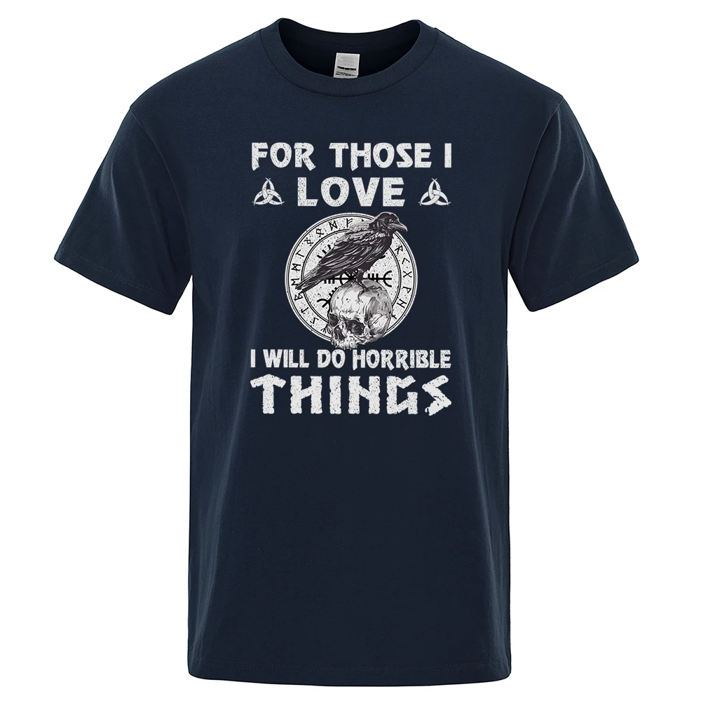 

Рубашка Ragnar с вороном на легенде о викингах, Мужская футболка с коротким рукавом для тех, кто любит, я сделаю ужасные вещи, футболка с надпись...