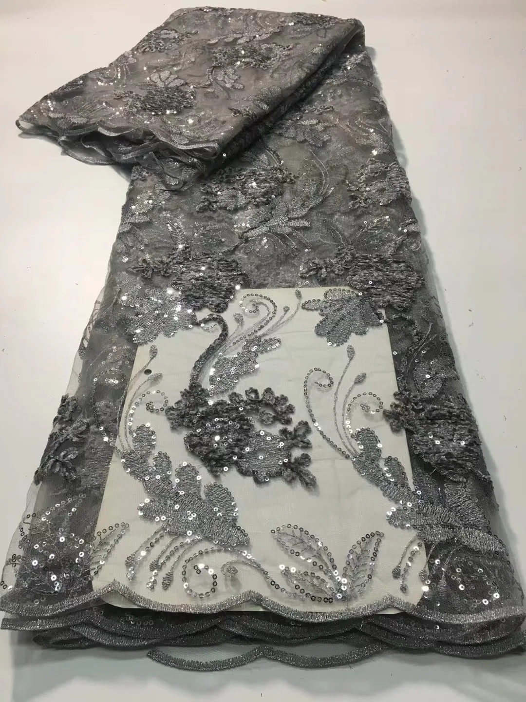 

African Lace Fabrics 2022 French Tulle Nigerian Lace Fabric Bridal High Quality Swiss Net Lace Fabric For Dress Party Material