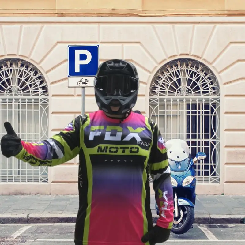 Мужской велосипедный трикотаж Foxpark для горных велосипедов и мотокросса