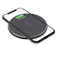 10w qi wireless charger for all mobile phones with wireless charging function induction fast wireless charging dock pad