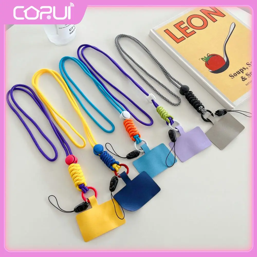 

High Quality Wrist Strap New Colorful Strap Durable Lanyard Strap Portable For Iphone 14 13 11 12 Mini Lanyard 80cm