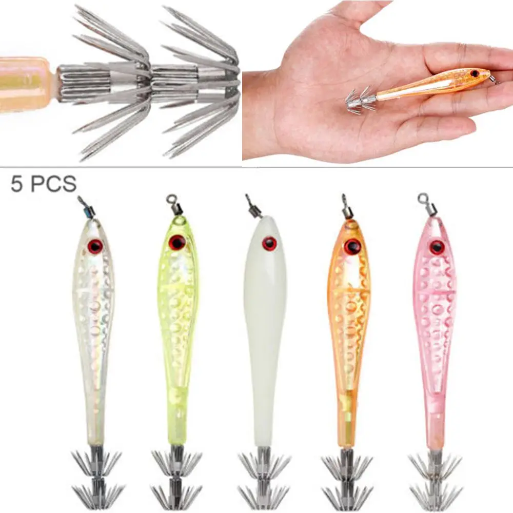 

5 шт., 7 цветов, светящиеся крючки