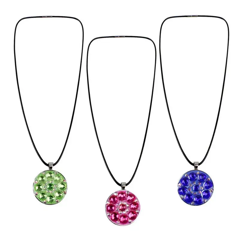 Marker With Golf Necklace Magnet For Ladies Girls As Golf Gift And Golf Accessories 3 Colors For You Choose