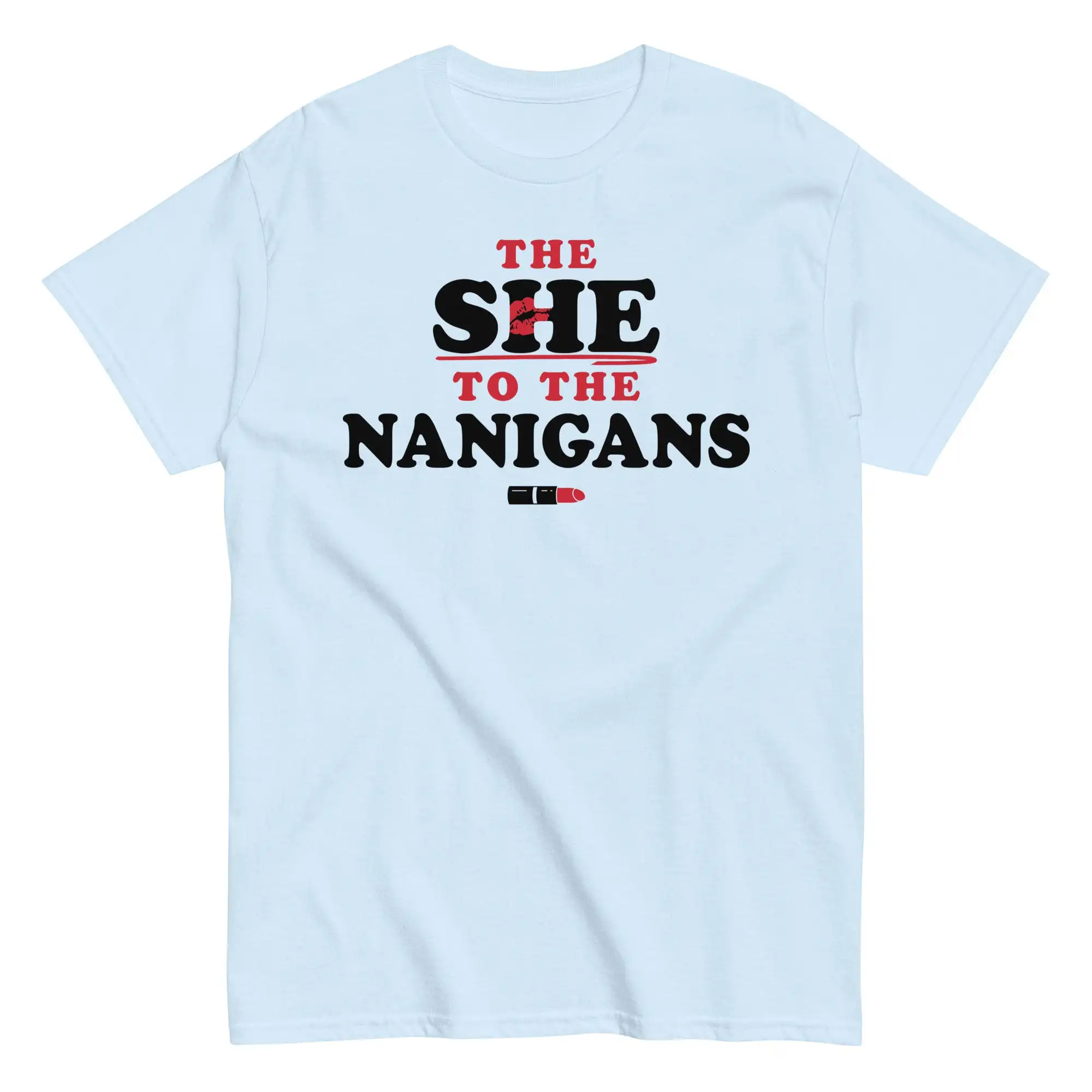 The She To Nanigans Повседневные мужские футболки с круглым вырезом и короткими рукавами