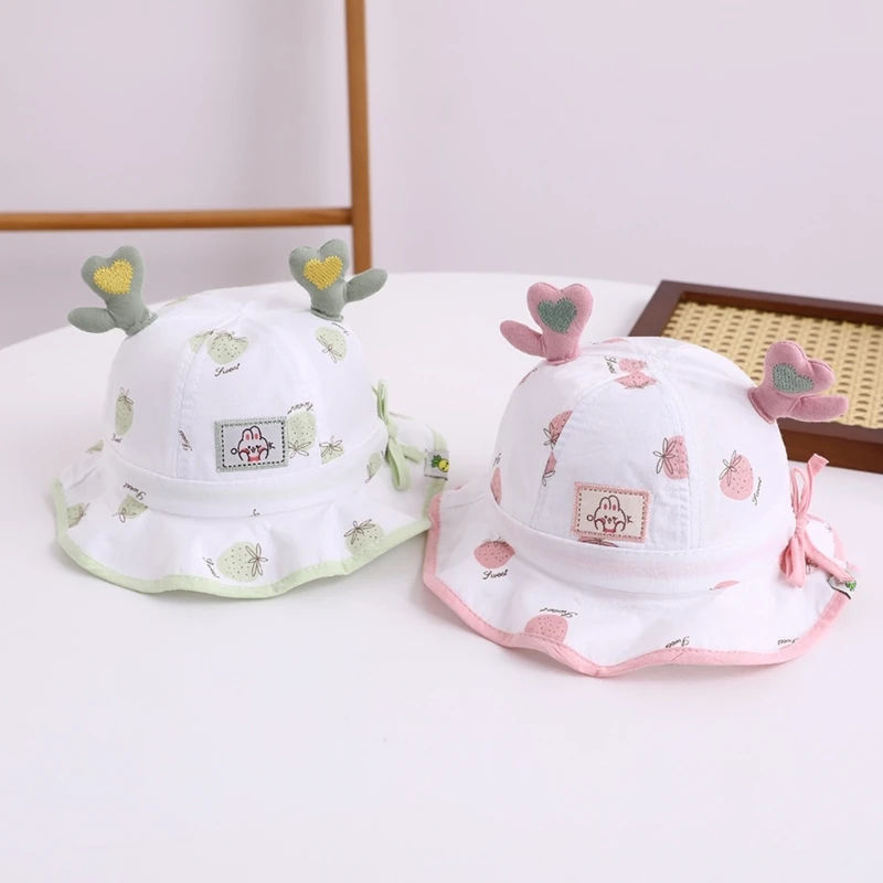 

Summer Baby Boys Girl Fishing Hat Kid Toddler Sun Cap UV Protection Beach Hat