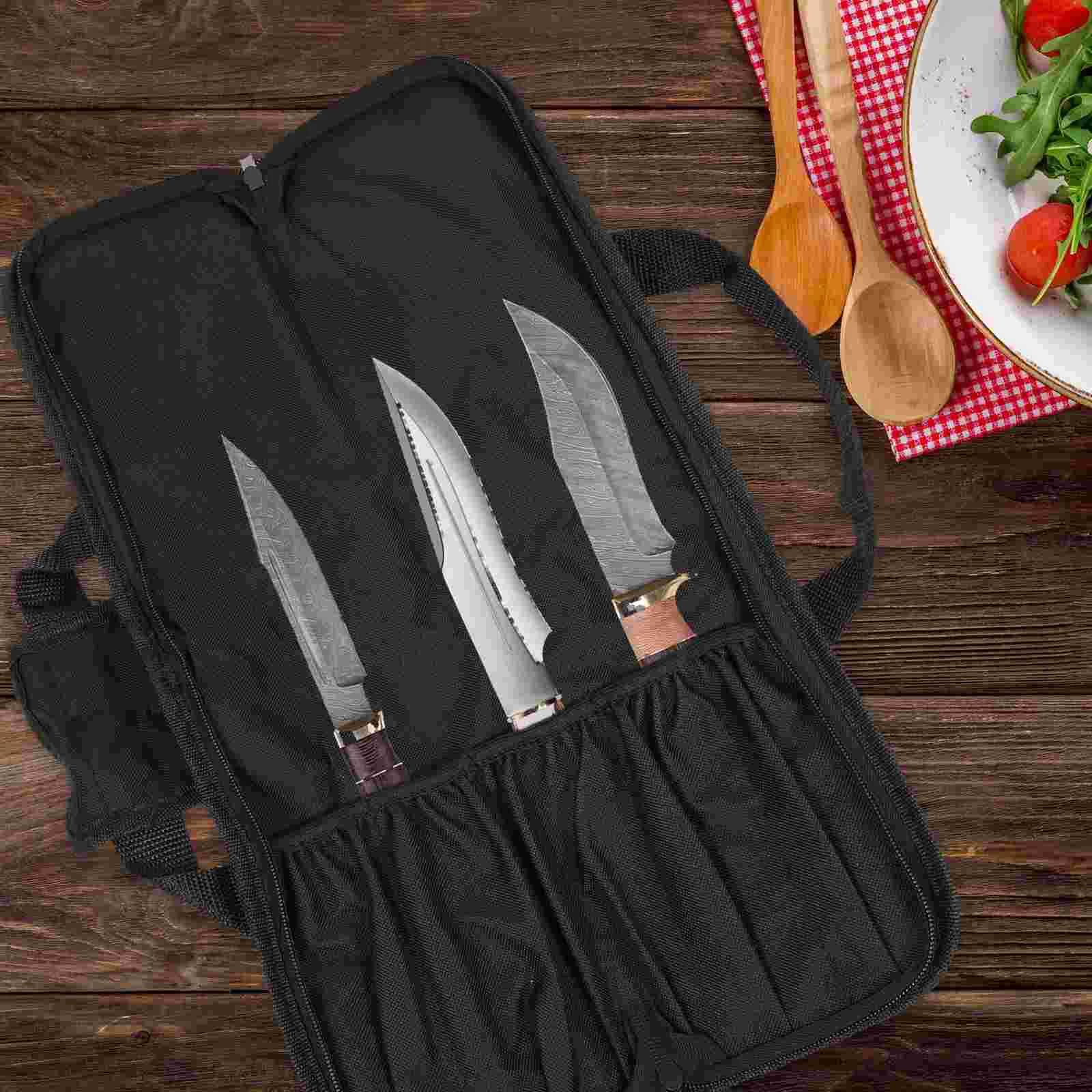 Бытовой набор инструментов для дома органайзер ножей сумка хранения столового