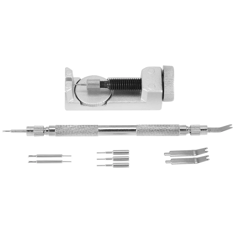 

9 Pcs Watch Strap Link Remover Kit Watch Band Link Pin Removal Watch Repair Tool