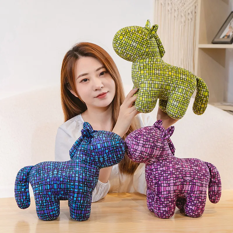 

Подушка Детская плюшевая в виде лошади, 40 см