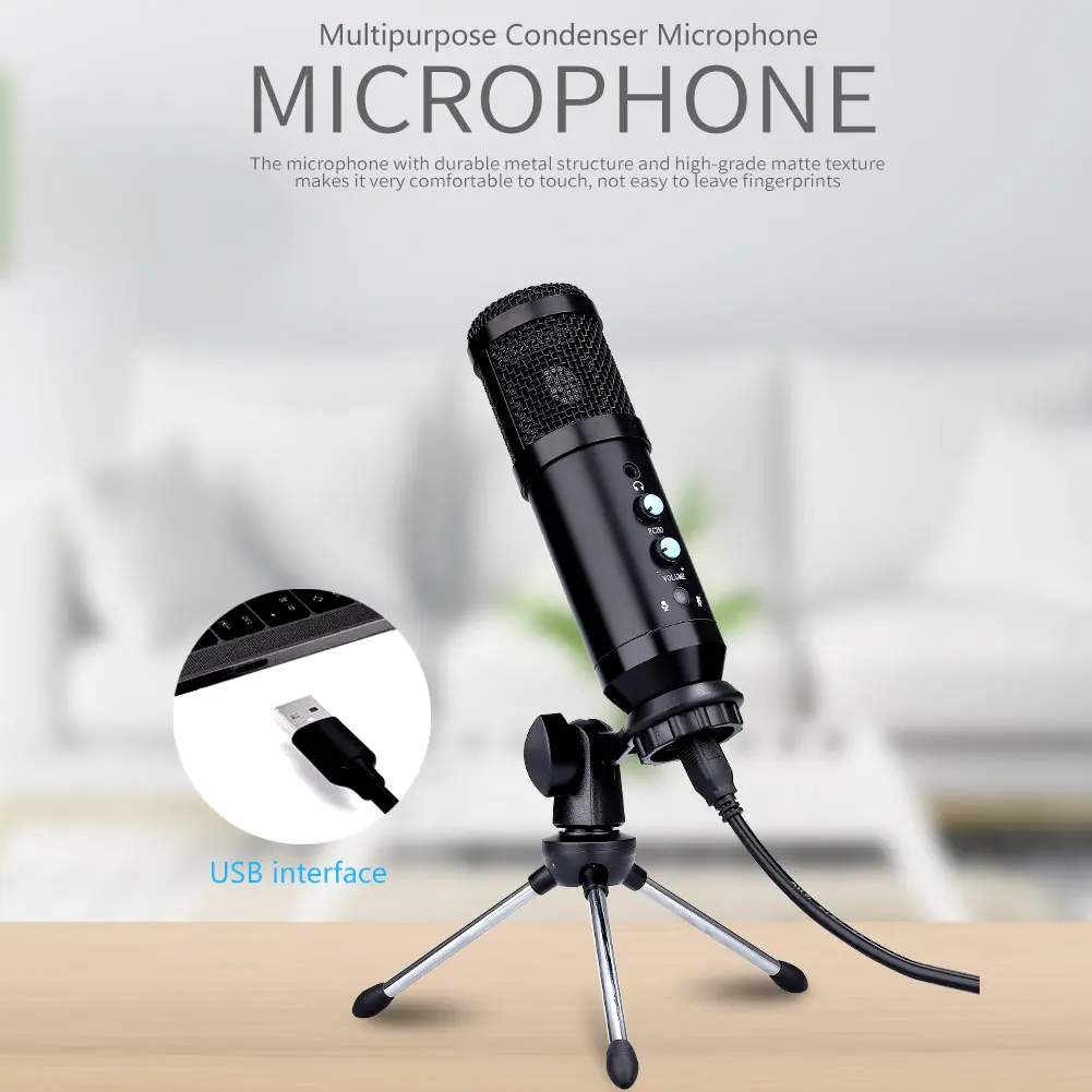 Высокочувствительный профессиональный конденсаторный портативный Простая