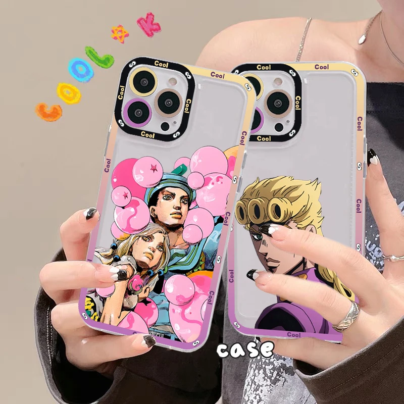 

JoJo's Bizarre Adventure Phone Case For Samsung S 20 S 21 S 22 S 23 Lite Plus Ultra Mobile Cover