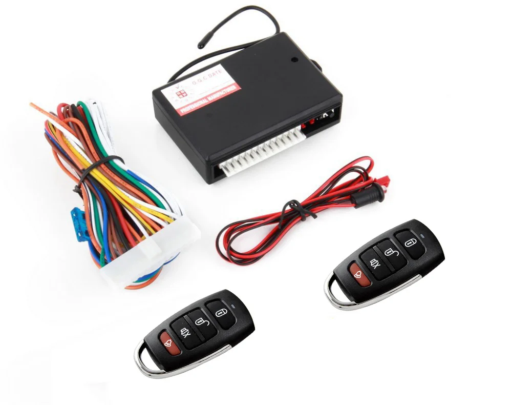 

5Sets Auto Door Lock Device Remote Control Central Locking Car Alarm Controller Unit Keyless Entry System 12V Universal