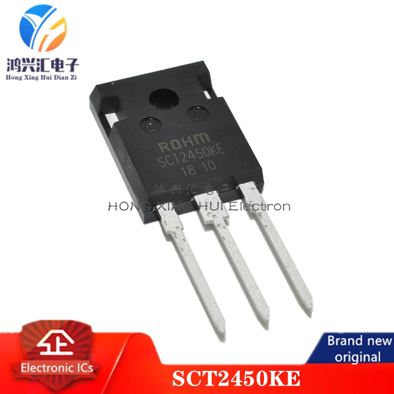 Новый/оригинальный SCT2450KE Trans MOSFET N-CH SiC 1.2KV 10A 3-контактный (3 + Tab) фонарь T/R