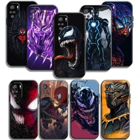 marvel iron man phone cases for xiaomi redmi redmi note 7 8 pro 8t 2021 7 8 7 8a 8 pro soft tpu back cover funda