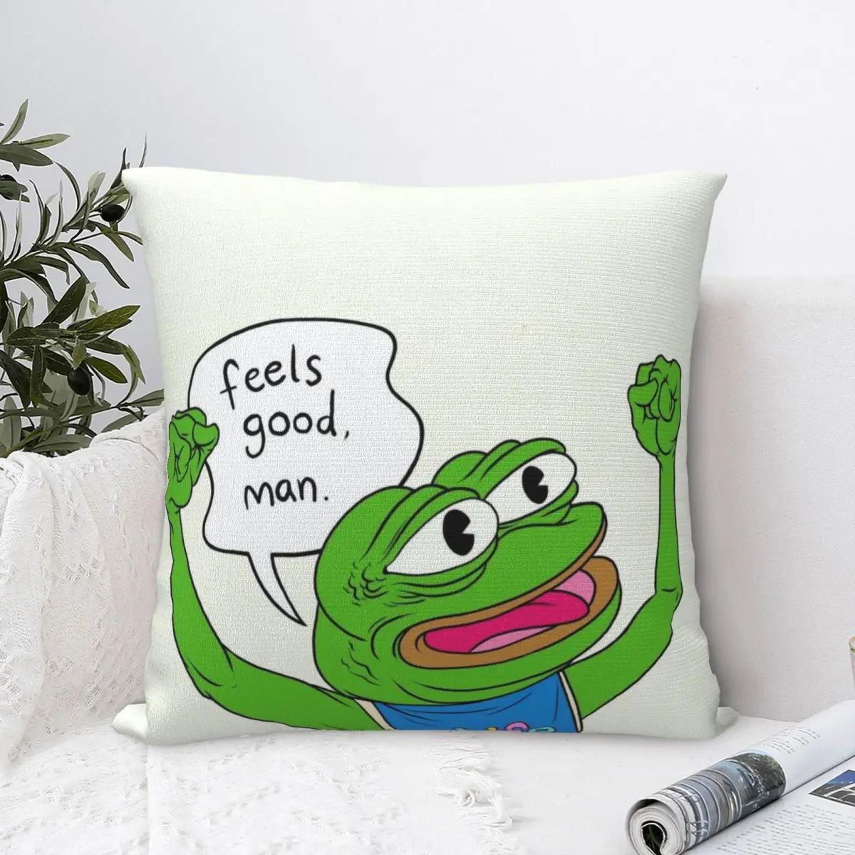 

Pepe The Frog Luxury Body Cushion Cover Case On The Pillow Animation Funny The Individuality Interesting Girl's Heart Cutefluffy