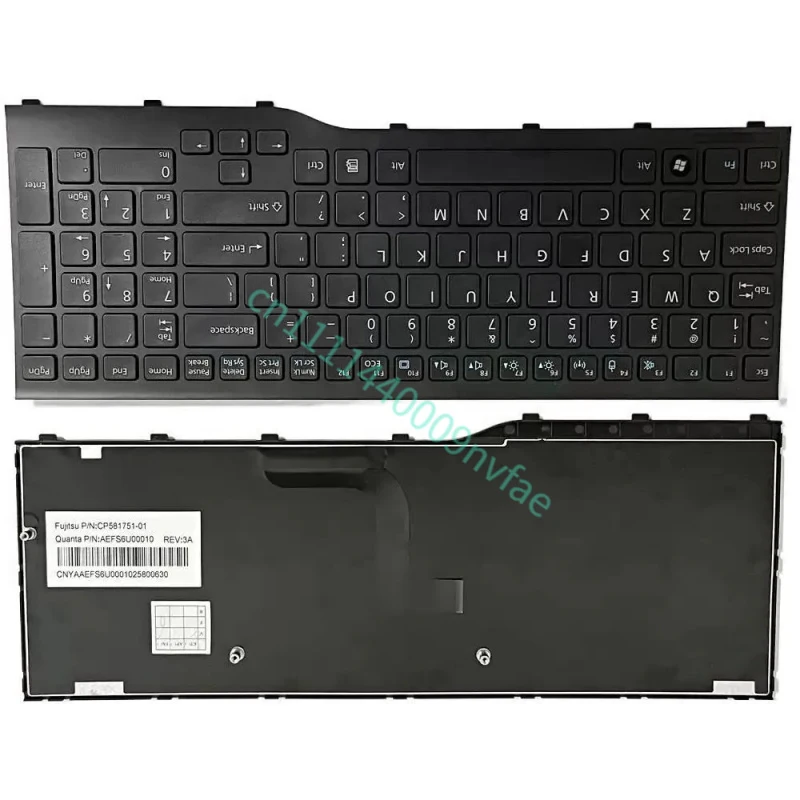 Фото Клавиатура для ноутбука Fujitsu Lifebook AH552 CP581751-01 CP611954-01 (версия для США) 0.3 №4