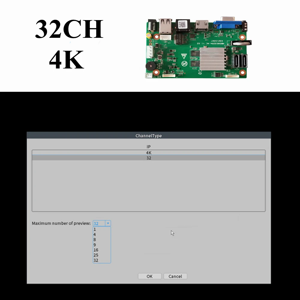 Цена Интеллектуальный анализатор 4K 32 CH * 8MP H.265/H.264 NVR DVR сетевая Цифровая запись Vidoe с SATA линейной IP-камерой XM CMS XMEYE CCTV Pаспродажа Интеллектуальный анализатор 4K 32 CH * 8MP H.265/H.264 NVR DVR сетевая Цифровая запись Vidoe с SATA линейной IP-камерой XM CMS XMEYE CCTV