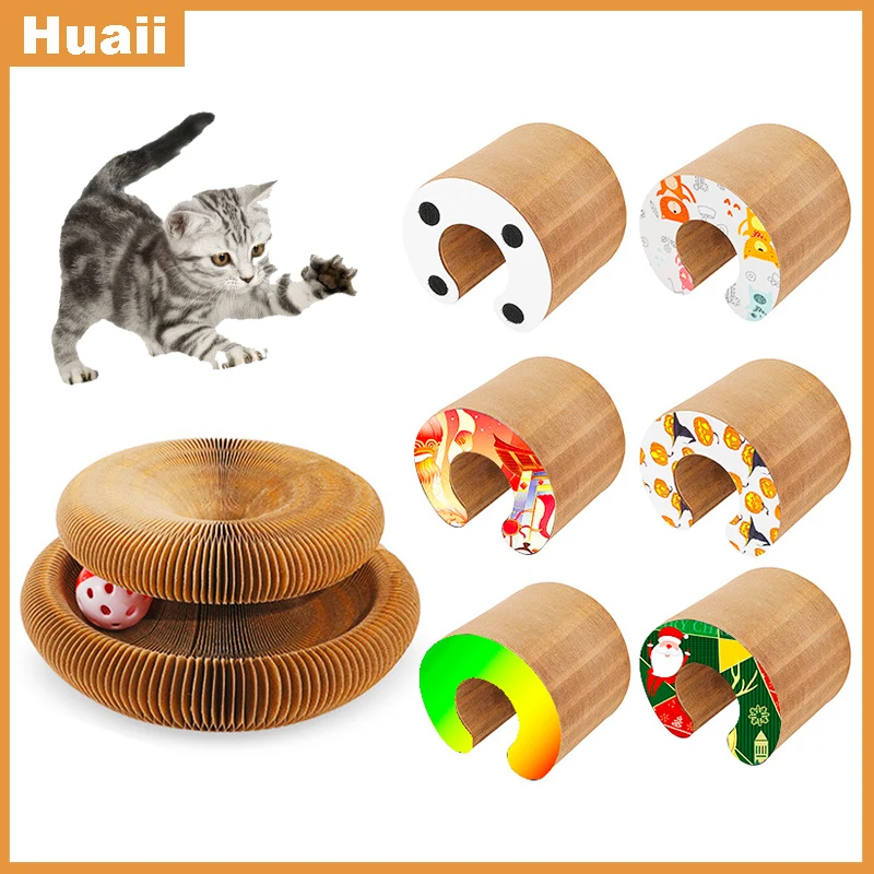 

Доска для кошек складная, волшебный орган, игрушка для кошек с колокольчиком, шлифовальная рама для кошек, Аксессуары для кошек