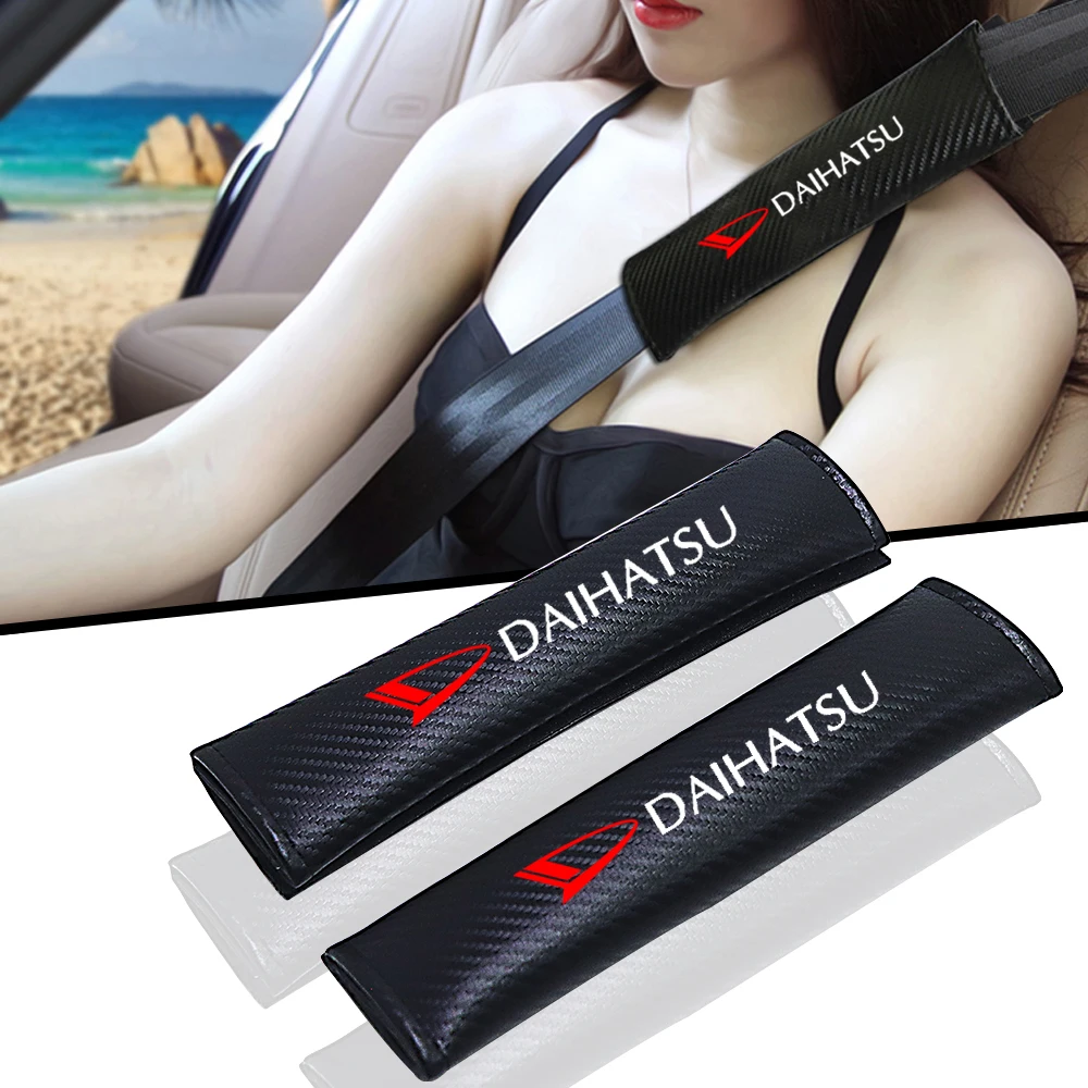 

car accessories seat belt cover for DAIHATSU Taft Cuore rocky Xenia Charade Cast Mira Materia taruna fx dn trec multisix sedan