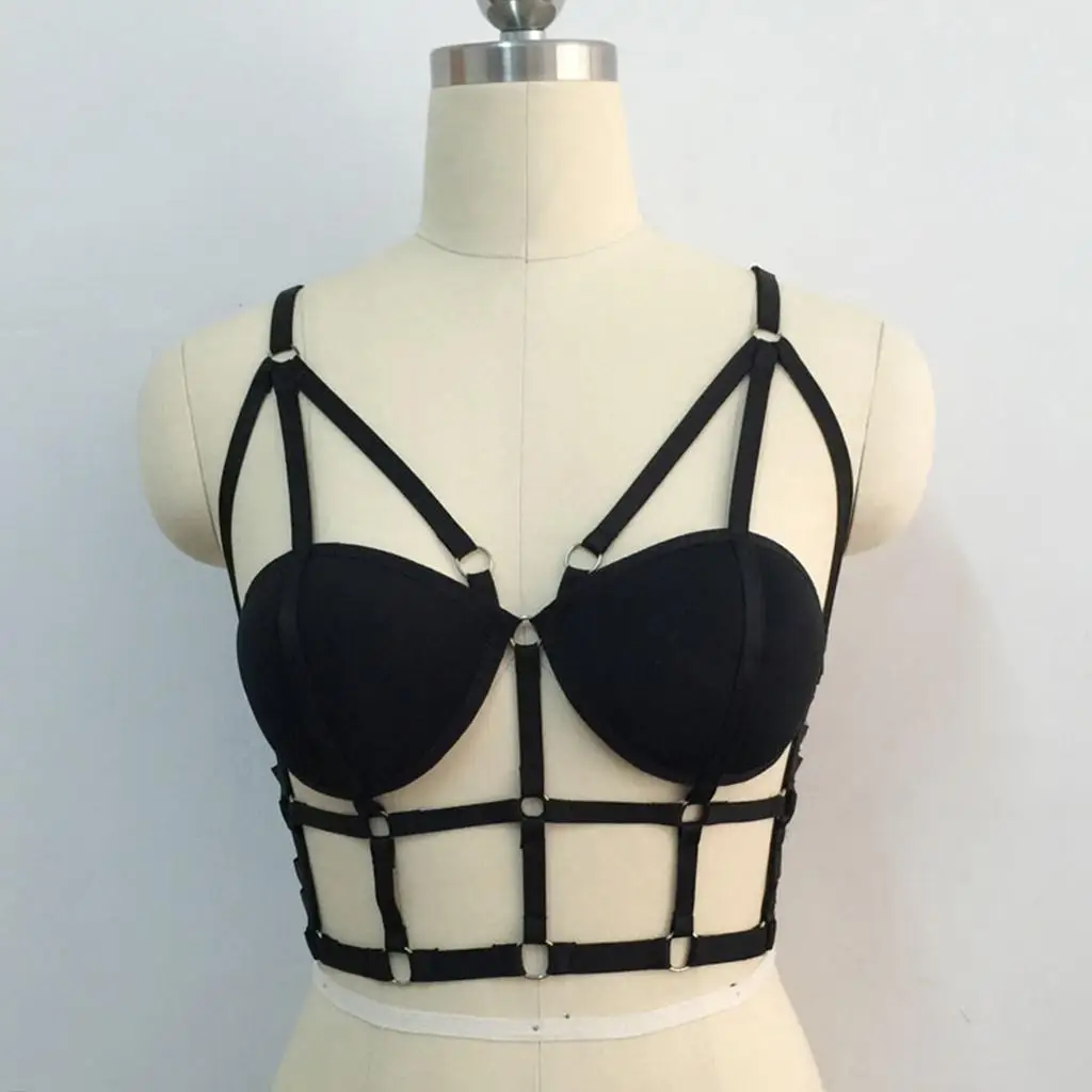 

Полый трикотажный клетчатый женский костюм в стиле стимпанк