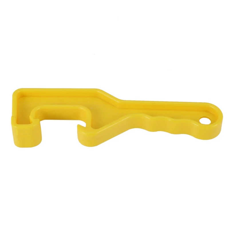 

3X Bucket Lid Wrench-Open/Lift Lids On 5 Gallon Plastic Buckets&Small Pails-Yellow-Durable Plastic Opener Tool