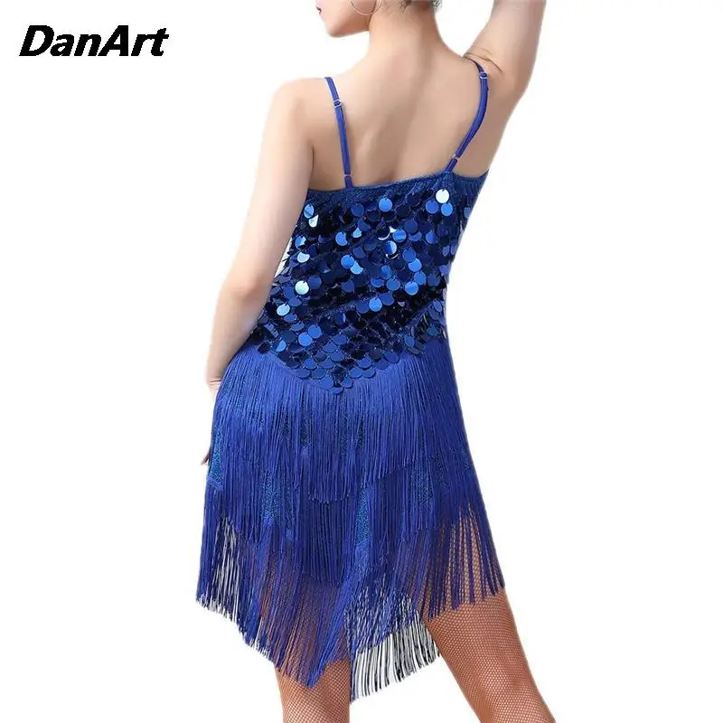 Платье для выступлений в латинских танцах женское танцевальное платье с