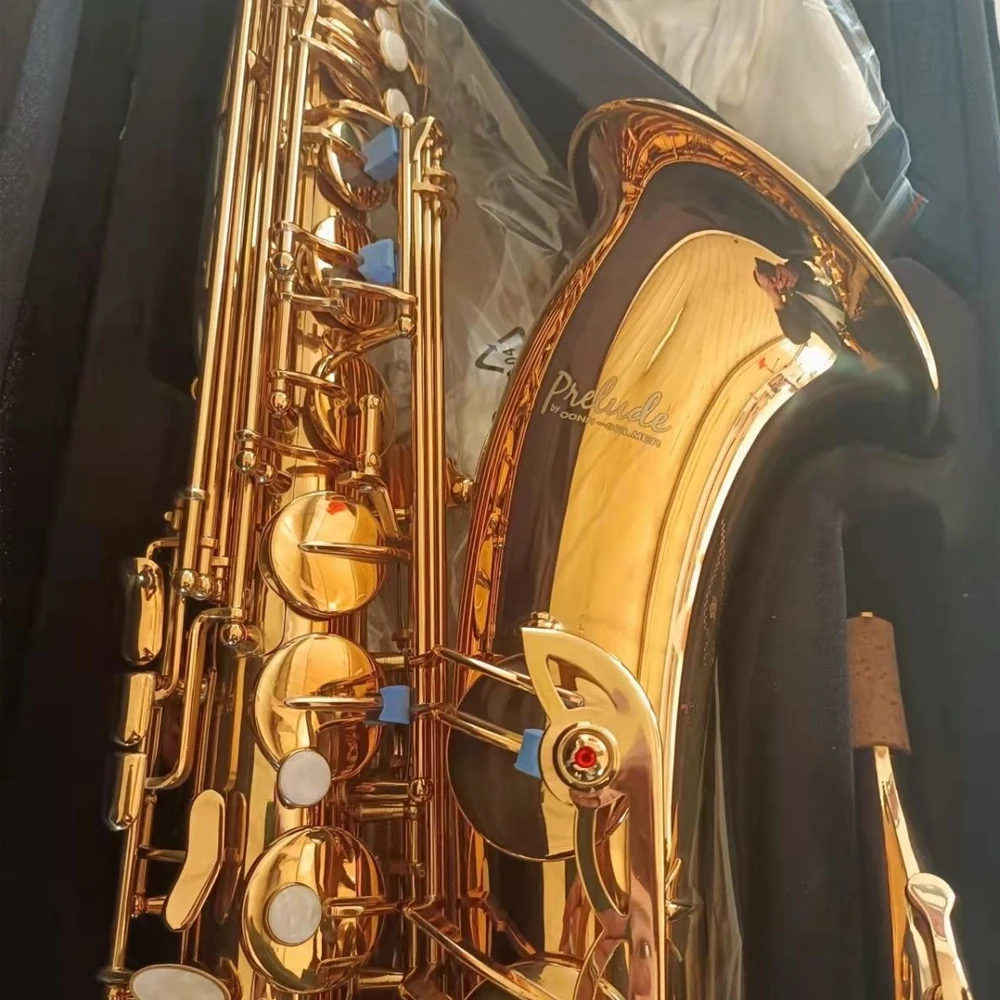 

AS-700 тенор-саксофон B-плоский лакированный золотой Латунный Профессиональный производительный тип двойной ребристый усиленный древесный д...