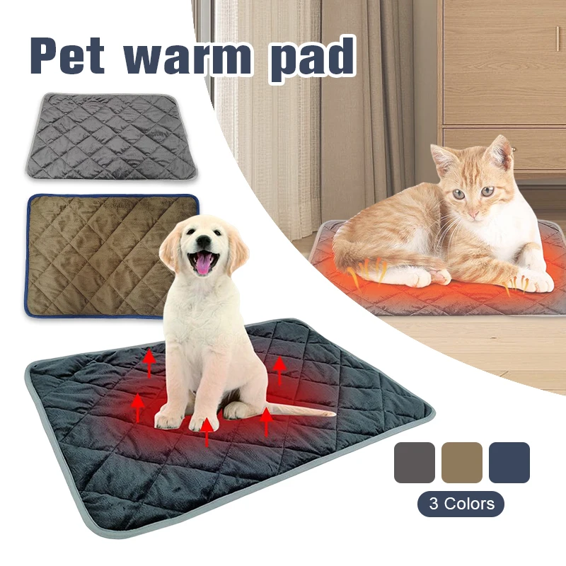 

Winter Dog Bed Pet Self Heating Mat Pet Pads Dog Blanket Warm Dog Winter Mat Pet Blanket Cat Bed Thermal Soft Carpet