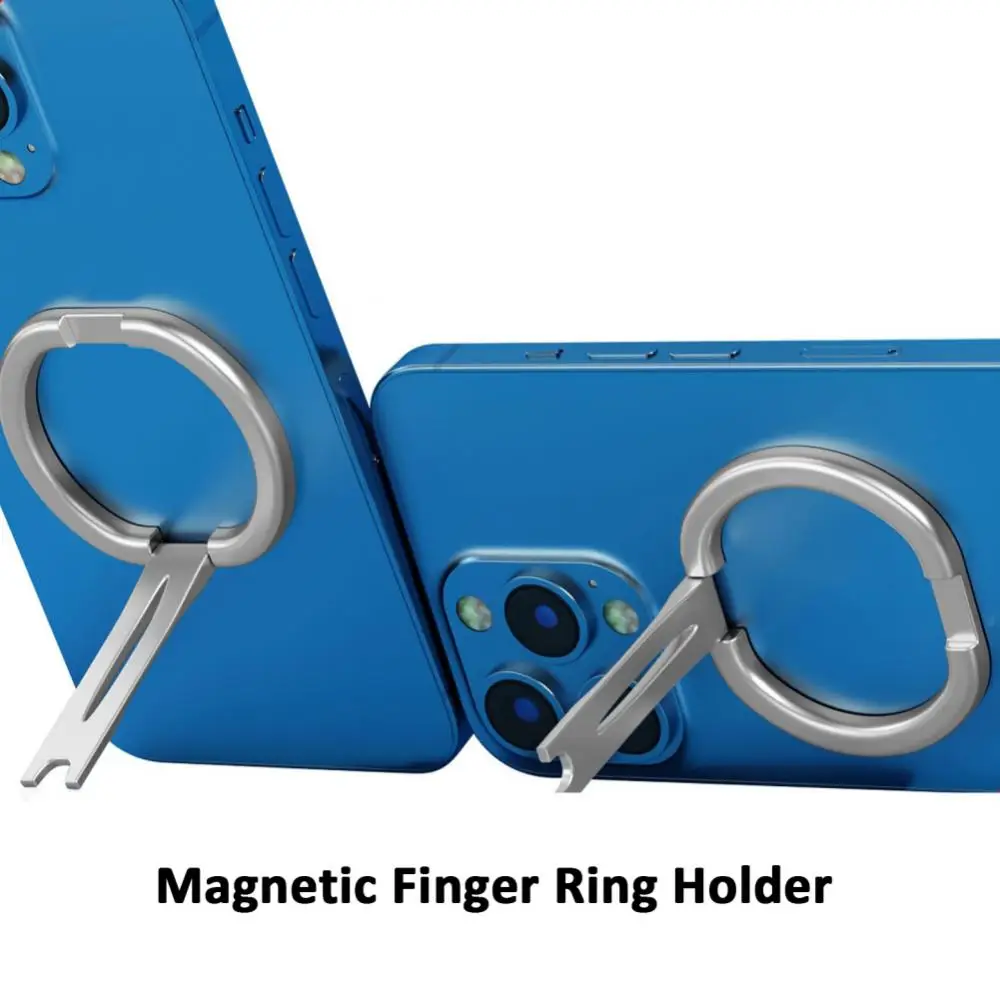 

Smartphone Universal Phone Stand Zinc Alloy Desktop Holder For Xiaomi Adjustable Finger Ring Holder For Iphone 12 13 14 Series