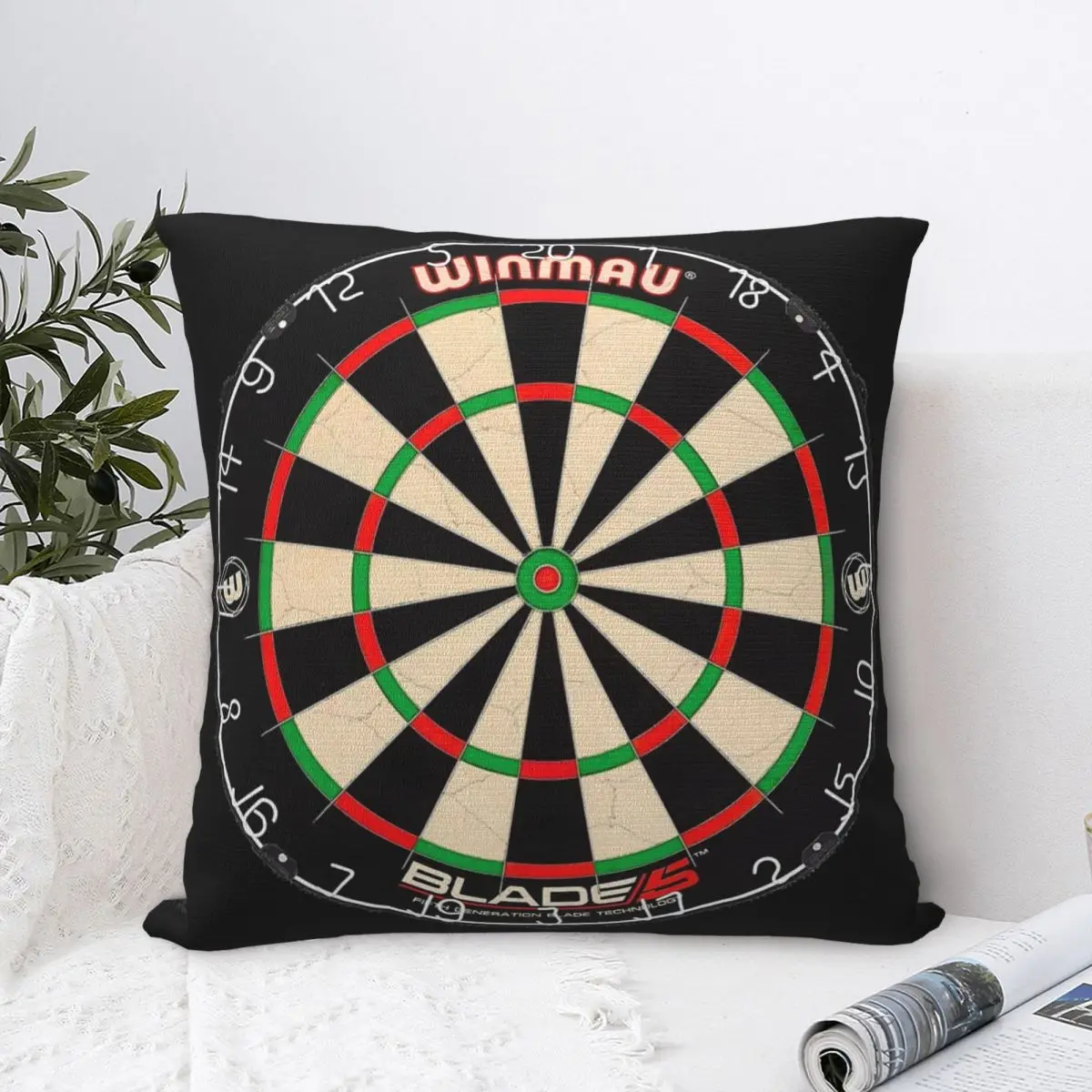 Квадратная наволочка Winmau Blade 5 чехол для подушки из полиэстера декор удобная