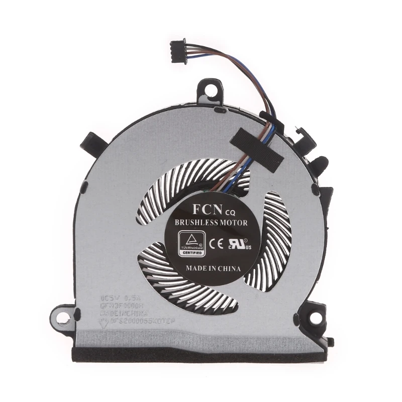 

1PC Replacement CPU Cooling Fan for HP Gaming 15-EC 15-EC0016ax Notebook Radiator DC5V 0.5A 4Pin 4wire Laptop Dropship
