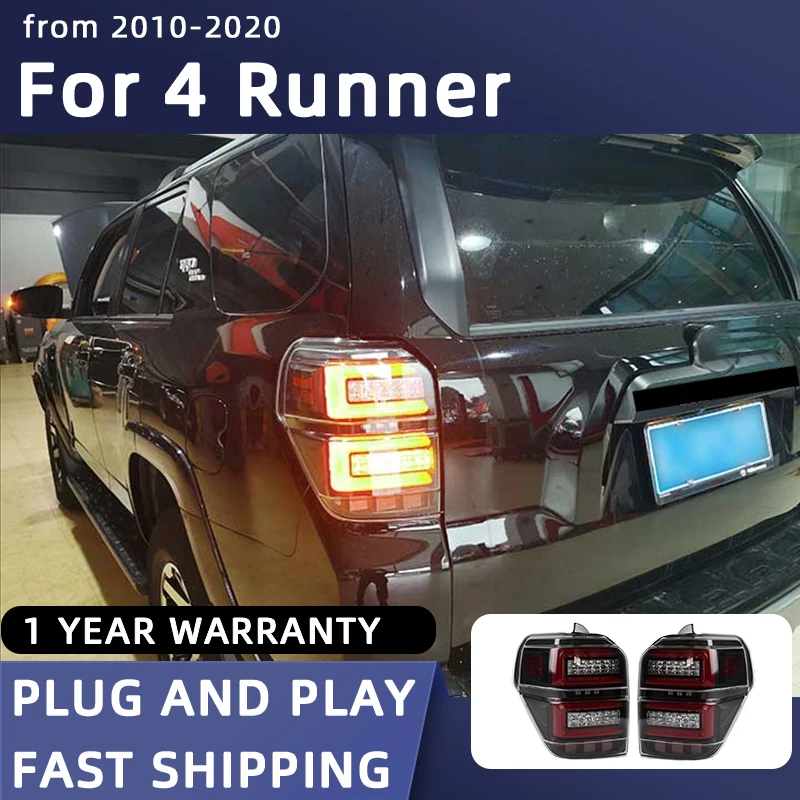 

Автомобильный Стайлинг, задний фонарь для 4runner, светодиодный задсветильник 2010-2020, задний фонарь для 4runner, DRL, Задний сигнал поворота, автомоби...