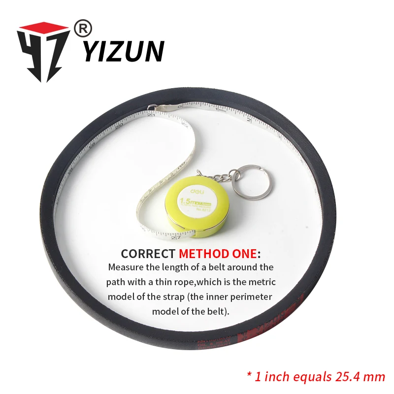 Фото YIZUN XPB/5VX Тип XPB1130 ~ 1480 мм, проволока для жесткого диска, длина шасси, обхват, промышленное трансмиссионное оборудование, зубчатый V-образный ремень №5